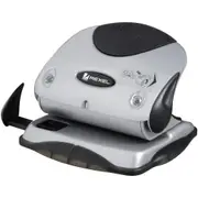 Rexel 2 Hole Punch Clam 15 Sheet Silver / Black