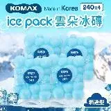 在飛比找遠傳friDay購物優惠-【KOMAX】韓國雲朵保冰磚4入組-240ml(保冷劑/保冰