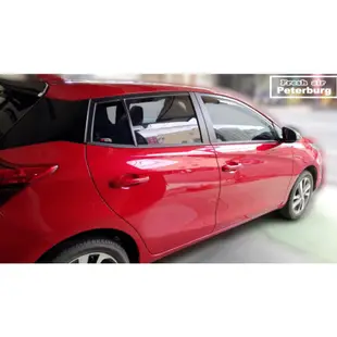 比德堡【標準款】崁入式晴雨窗 TOYOTA豐田 YARIS 2018/5-