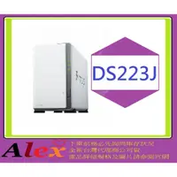 在飛比找蝦皮購物優惠-Synology 群暉 DS223j 2BAY 雙層網路伺服