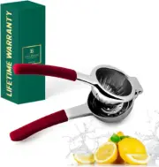 Citrus Juicer|Metal Lemon Squeezer|Lime & Lemon Juicer Stainless Steel w/ Handle