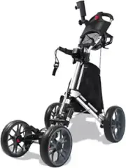 2024 Golf Cart Golf Cart Folding Cart Aluminum Alloy with Hand Brake and Drink H