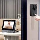 Door Eye Camera 2.4G WiFi Two-Way Intercom Wireless Doorbell Home Digital Viewer