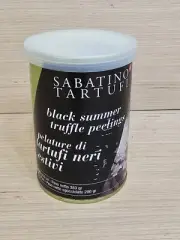 Sabatino Tartufi Black Summer Truffle Peelings 13.5 oz /7 oz Best By 5/2/2026
