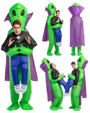Abduction Alien Inflatable Adult Costume