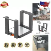 Matte Orion Grey Plate Holder - Adjustable Size for Perfect Dinnerware Storage