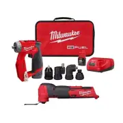 Milwauke 4-in-1 Drill/Driver + Oscillating-Tool Combo Kit 12V Li-Ion Brushless