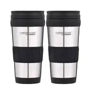 Thermos Genuine Stainless Steel 2pc Vacuum Insulated Tumbler Mug 420ml Flask Cup