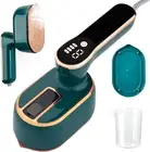 Micro Steam Iron for Clothes, Portable Handheld Travel Garment Steamers with LED