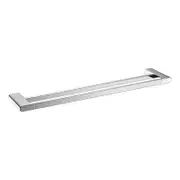 800mm BK KOMPAKT RUND Chrome/Matt Black/Brushed Nickel/Brushed Gold/Brushed Gun Metal/Brushed Bronze Brass Double Oval Bars Towel Rails