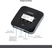 Unlocked Netgear Nighthawk M2 MR2100 2000mbps 4G Mobile Hotspot WIFI Router