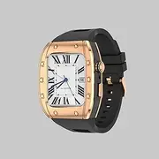 [RAYESS] Luxury Diamond Mod Kit for Apple Watch 44mm Band+Stainless Steel Bezel Case Frame for iwatch Series 8 7 45mm Watch Accessories (Color : RGB, Size : 44mm for 6/5/4/SE)