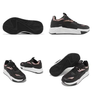 【PUMA】休閒鞋 RS-Pulsoid Metallic Wns 女鞋 黑 玫瑰金 復古 運動鞋(393207-02)