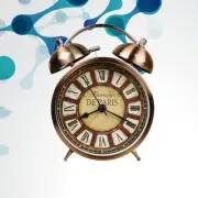Alarm Clock Light Analog Wall Clocks Battery Operated Retro
