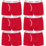 6x Bonds Guyfront Trunks Mens Red Briefs Boxer Comfort Underwear MZVJ Bulk