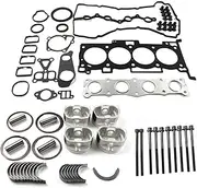 G4KE 2.4L Engine Overhaul Rebuild Kit Main & Rod Bearing Head Bolts Piston Gasket Bearings Set For 20910-2GL00