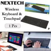 1pcs Wireless All-in-One Keyboard and Touchpad