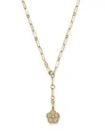 Roberto Coin 18K Yellow Gold Daisy Lux Diamond Locket Y Necklace, 20 - Exclusive
