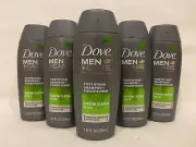 5 Dove Men Care Shampoo Conditioner Fresh Clean 1.8 Oz
