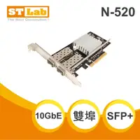 在飛比找PChome24h購物優惠-【ST-Lab】10GbE 2埠網路卡(SFP+光纖)-In