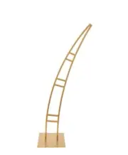 Accent Decor 70036.00 Arpeggio Stand, Metal Backdrop, 93.5”x37.5”, Weighted Base