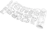 HAWILLOSCH Children's Art Supplies 2 Pack Boys and Girls Drawing Paper Roll for Art Projects