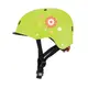 法國 GLOBBER 哥輪步 ELITE 安全帽 XS-綠│兒童安全帽│自行車│直排輪│護具│防摔│防撞│警示燈│可調式