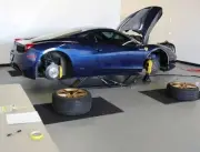 Quick Portable Car Lift Jack Quickly Raise 5000 lbs Home Shop Garage Show