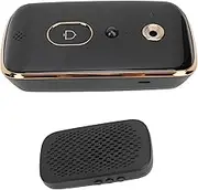 Wireless Video Door Phone with Human Detection, Night Vision, 90° Wide Angle, Two-Way Communication, Remote Monitoring via App, High Fidelity Microphone, Battery Powered for