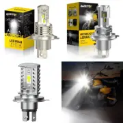 H4 9003 LED Motorcycle Headlight Bulbs Kit High Low Beam Super Bright White J (for: Renault)