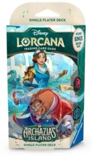 Disney Lorcana ARCHAZIA'S ISLAND Single Player Deck Ruby & Sapphire Belle/Beast