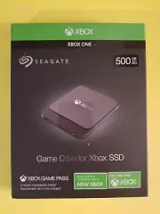 NEW - Seagate STHB500401 Gaming Drive for Xbox 500 GB Black External Solid State