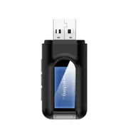 LCD LONG RANGE Bluetooth 5.0 Adapter Audio USB Transmitter Stereo 3.5mm Switch