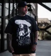 Sullen Clothing "Big Ceeze" Mens tee Art Collective tattoo Black