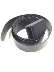 Nylon Backboard Strap 7' with Metal Push Button Buckle - Black