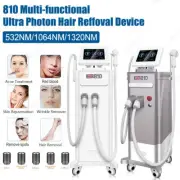 532/1064/1320nm Q-switched Nd YAG IPL Laser Ultra Photon Hair Removal Machine