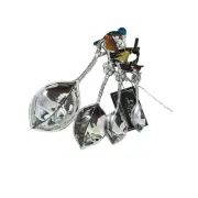 Ganz La Cucina 4 Pc Measuring spoon set birds enamel