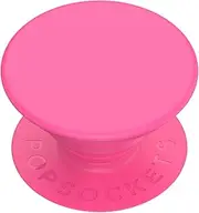PopSockets: PopGrip Expanding Stand and Grip with a Swappable Top for Phones & Tablets - Neon Pink