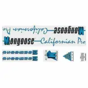 Mongoose - 1988 Californian Pro for chrome frame Decal set - old school bmx