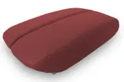 Center Console Pull Over Armrest Cover Leather for Audi A8 11-17 Red