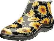 [Sloggers] Woman's Waterproof Comfort Ankle Boot - Garden Rain Booties for Women - Mud & Muck Boots with Premium Comfort Support Insole