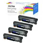 4PK Compatible 78A CE278A Toner Cartridge for HP LaserJet M1536DNF P1606DN M1536