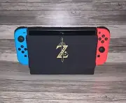 Gold Zelda Mastersword Nintendo Switch Dock Sock Cover Screen Protector