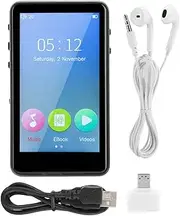 Richer-R MP3 Music Player, 4.2 MP3 Built-in Speaker Music Video Player Black with 3.0in IPS Screen,Support E-Book Voice Reading in English and Chinese