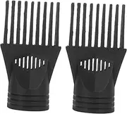 Sturdy Hair Dryer Nozzle Comb Reusable Blow Dryer Part 2pcs Detangler Diffuser Combs