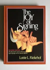 在飛比找Yahoo!奇摩拍賣優惠-【書香傳富2001】THE JOY OF SIGNING 2