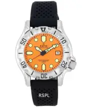 RATIO FreeDiver Professional Orange Dial Automatic Analog RTF011 500M Mens Watch