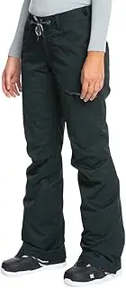 [Roxy] Women's Nadia Snow Pants with DryFlight Technology, True Black (KVJ0), X-Small