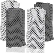 4Pcs Breathable Cooling Towels Lightweight Portable Sports Towels for Outdoor Activities Quick Dry Sweat Absorbing Towels for Yoga Hiking and Summer Workouts