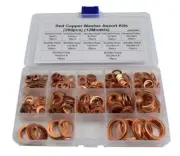 280pc Metric Copper Washers Grab Kit Assortment
